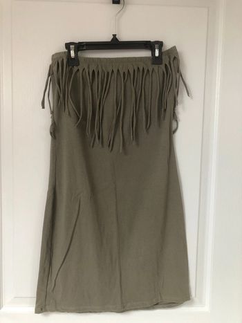 Robe bustier kaki taille 36