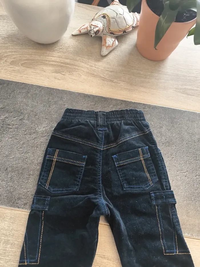 Pantalon côtelé garçon 12 mois Kenzo - photo numéro 6