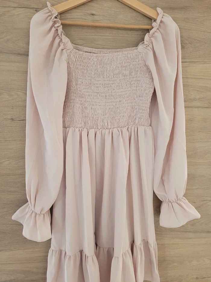 Robe été fluide rose poudré Shein - photo numéro 4