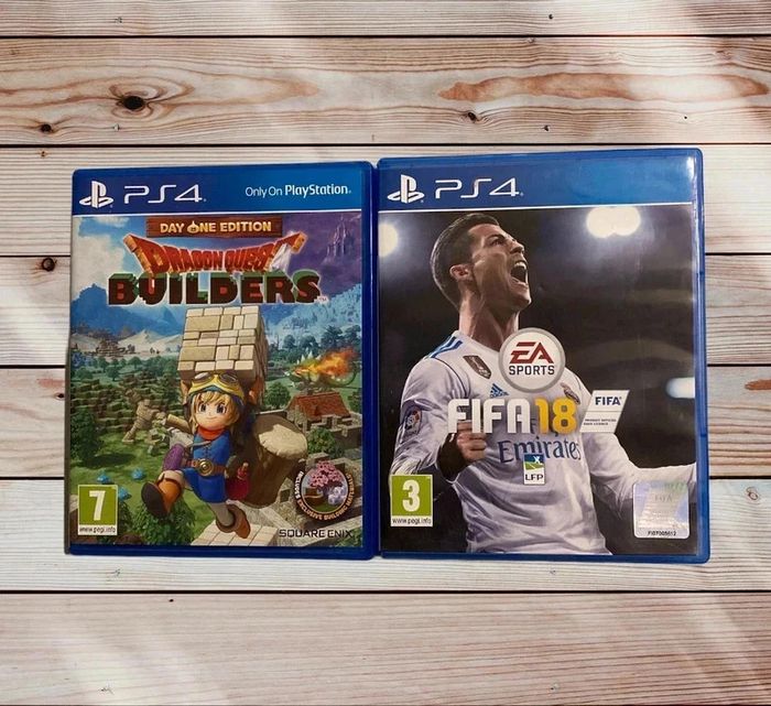 Lot de 2 jeux ps4