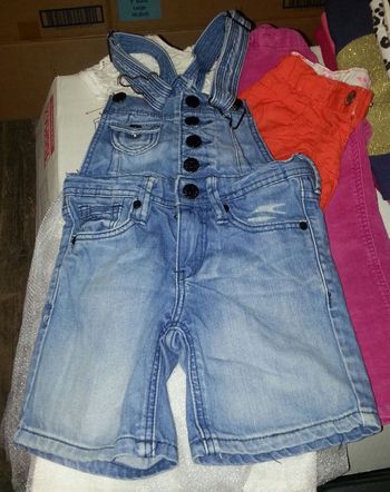 salopette fille 2 ans