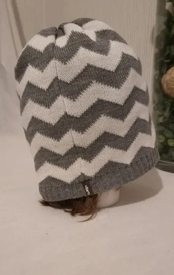 Bonnet "Barts négligent" blanc/gris homme