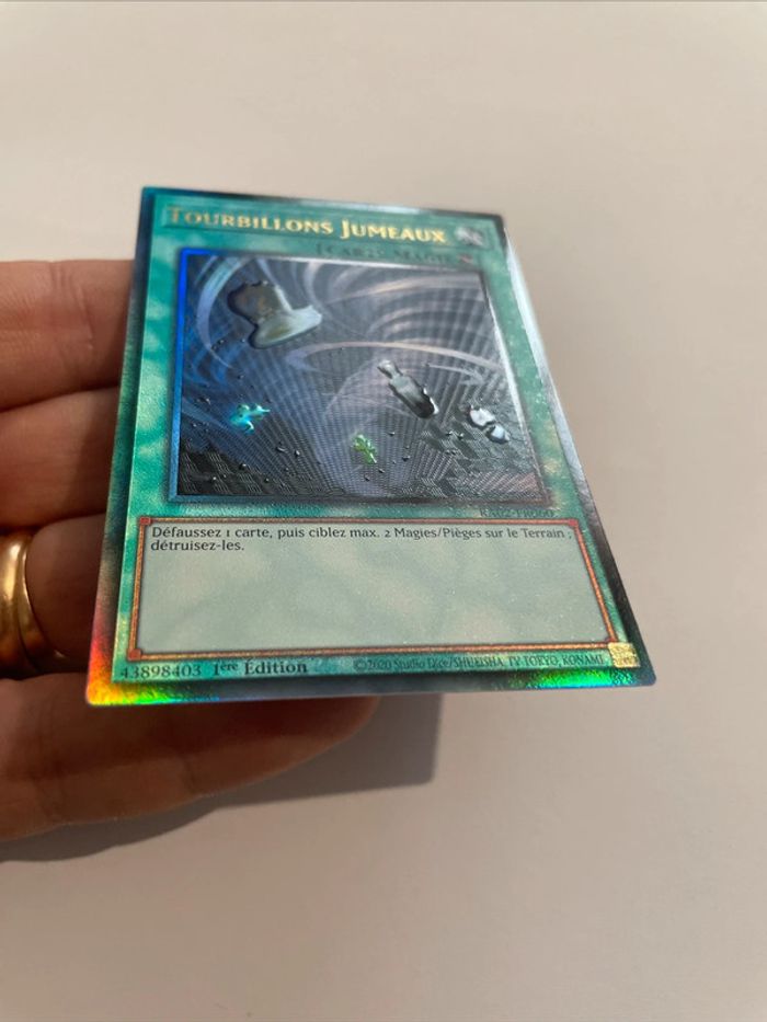 Yu-Gi-Oh! Tourbillons Jumeaux : UL RA02-FR060 - photo numéro 3