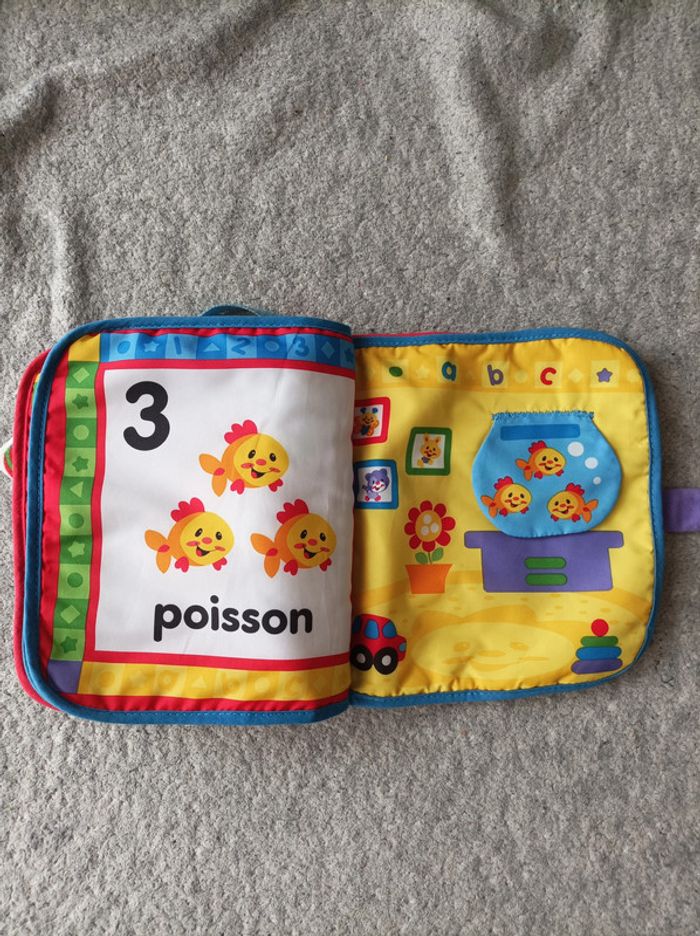 livre en tissu musical fisher price - photo numéro 4