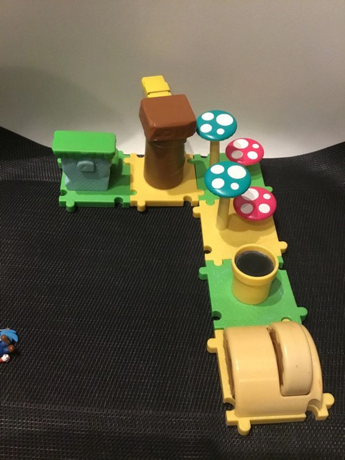 Lot 2 minis mondes super Mario bros  jouets modulable 2 figurines  world of Nintendo - photo numéro 5