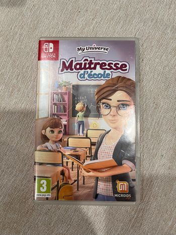 Jeu Nintendo switch my universe maîtresse d’école