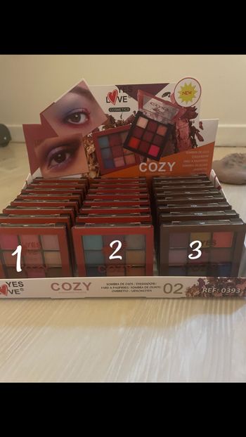 Palette de maquillage fard à paupière 9 fard
