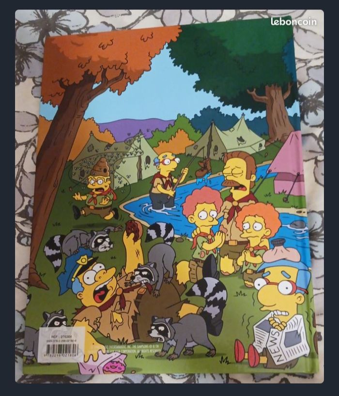 Les Simpson - tome 1 Camping en délire _ Matt Groening - photo numéro 2