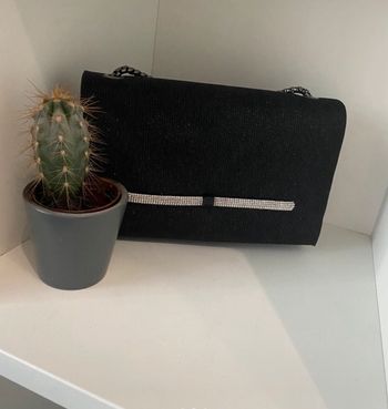 Sac noir pailletée
