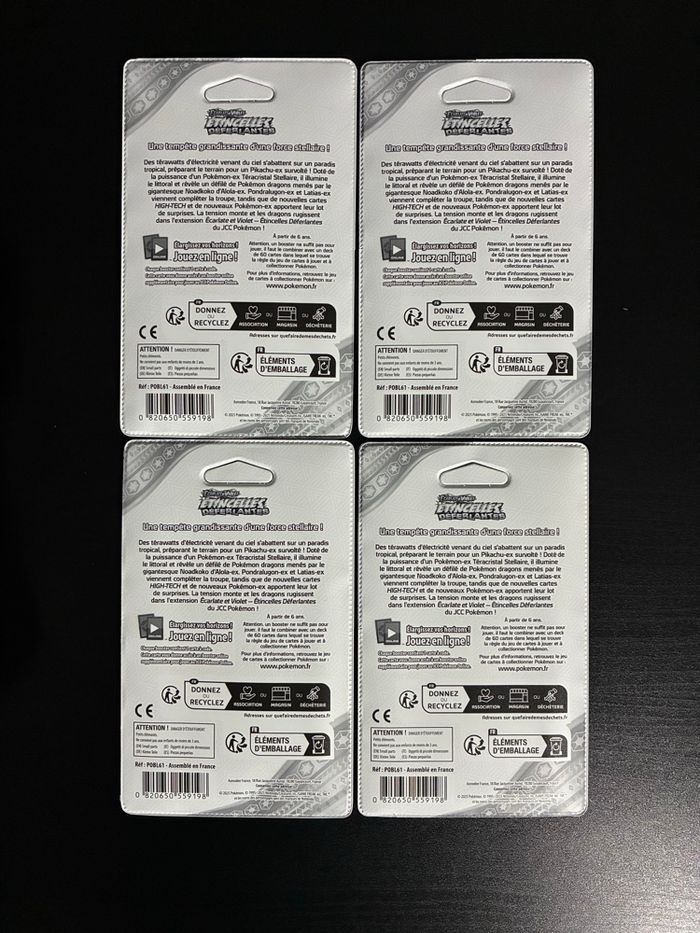 Artset Pokémon EV8 Étincelles Déferlantes avec opercules en Français - photo numéro 6