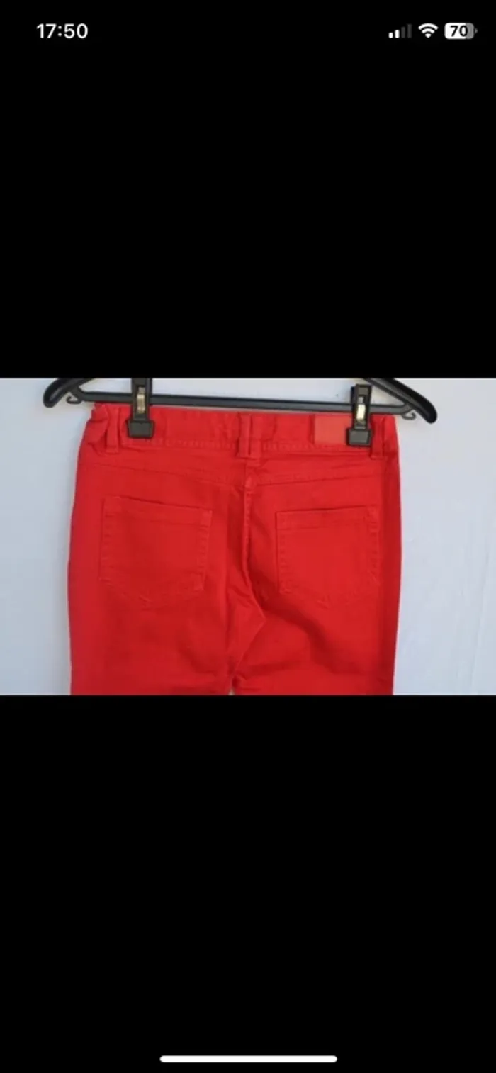 Pantalon rouge - photo numéro 8
