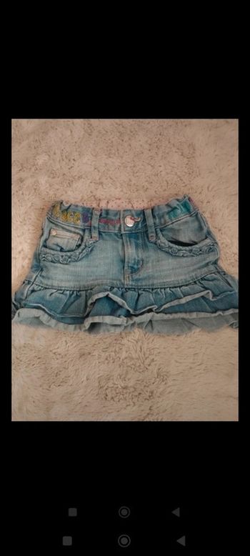 Jupe en jean Hello Kitty taille 92 cm