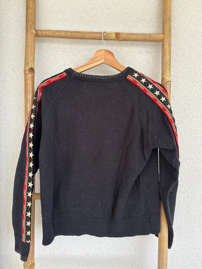 Pull noir superdry taille 40 - photo numéro 7