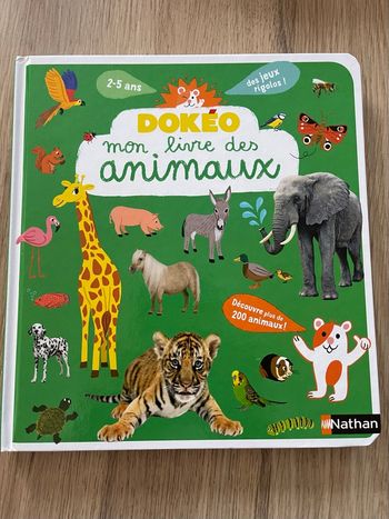 Dokéo - Mon livre des animaux 2/5 ans