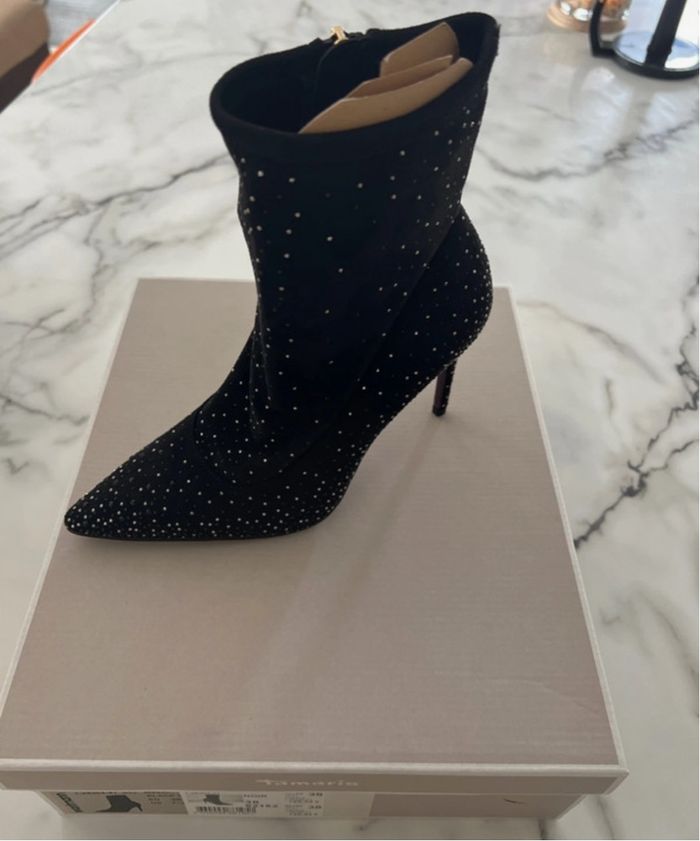 Talons Tamaris à paillettes – Neufs – Plusieurs tailles disponibles (36, 37, 38, 39, 41) - photo numéro 6