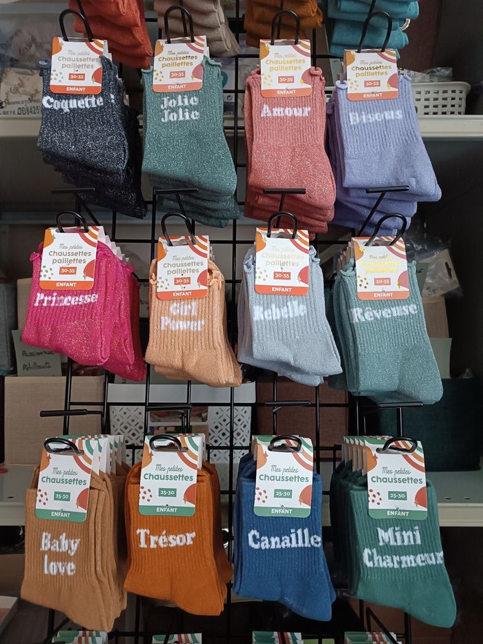 Chaussettes message enfants - photo numéro 2