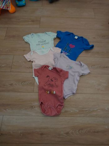 Lot 5 bodies marques diverses