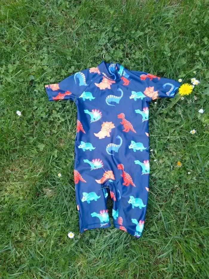 combinaison de bain taille 5/6 ans - NEXT - polyester et élastane - photo numéro 2