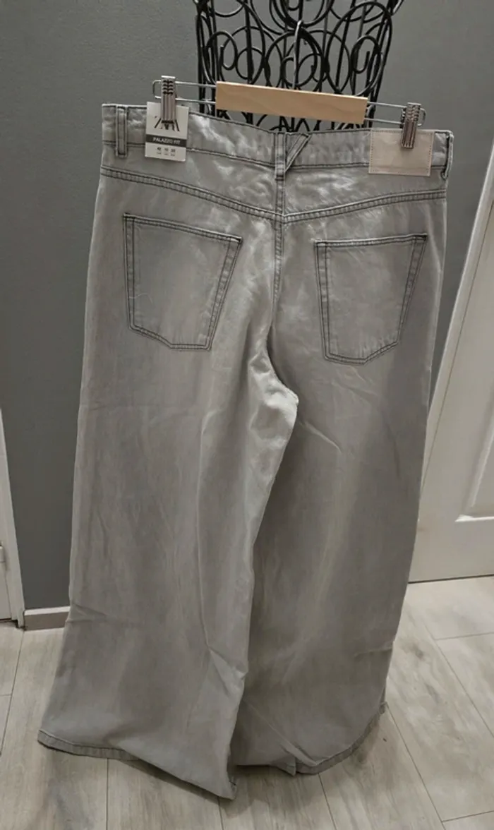 Jeans Palazzo Fit Zara - photo numéro 4