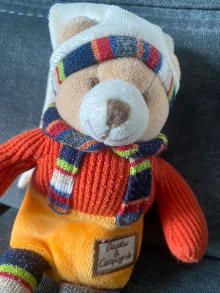 Peluche Doudou et Compagnie ourson - photo numéro 2