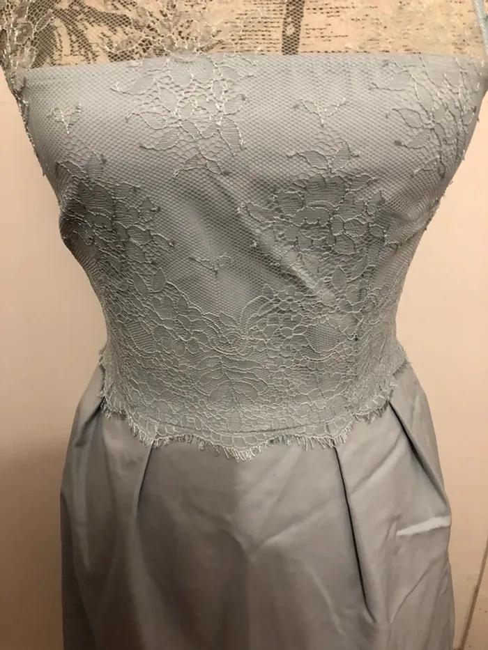 Robe bleu ciel Cristina Gavioli - photo numéro 5