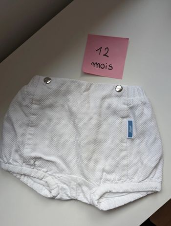 Short bloomer 12 mois