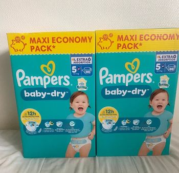 Couches Pampers taille 5