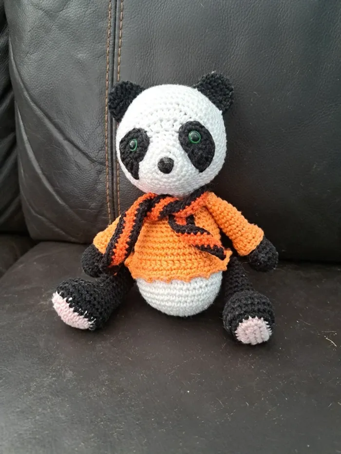 Doudou Panda crochet