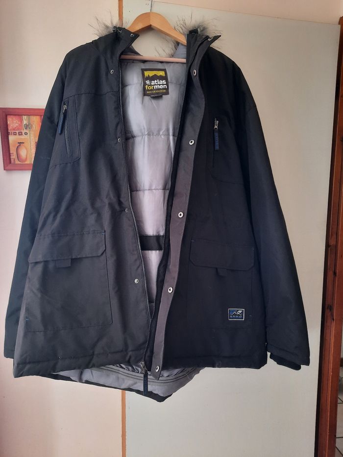 Parka noire homme taille 5 XL