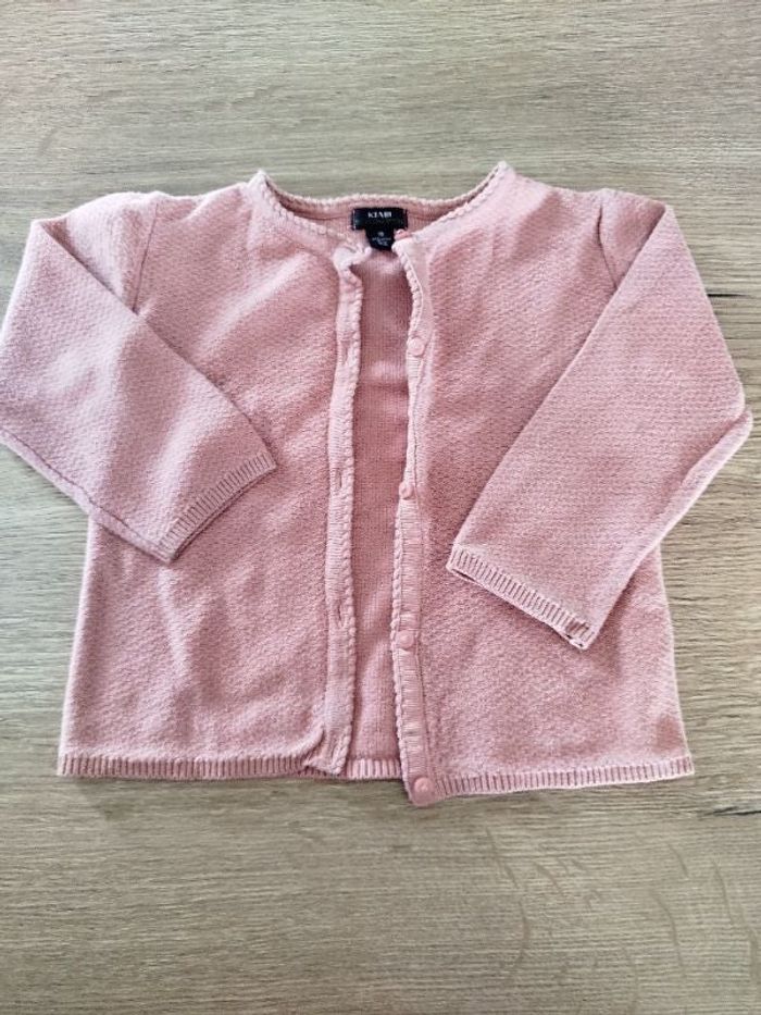 Gilet vieux rose