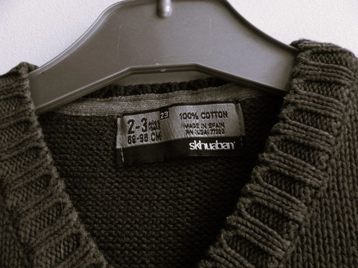 Pull sans manches T 2/3 ans "Skhuaban" - photo numéro 3