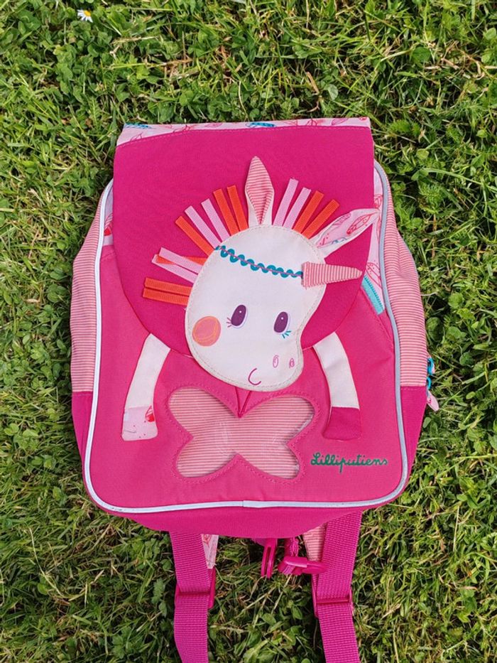 Cartable A5 - Louise la licorne - liliputiens - photo numéro 2