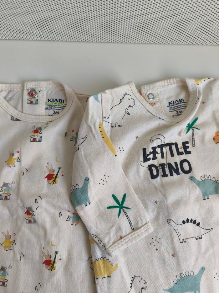 Lot de 2 pyjamas 3 mois neufs - photo numéro 2