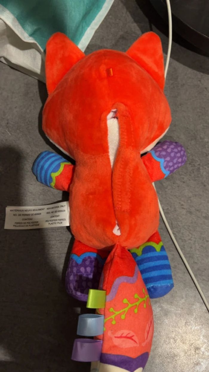 Peluche musicale renard - photo numéro 2