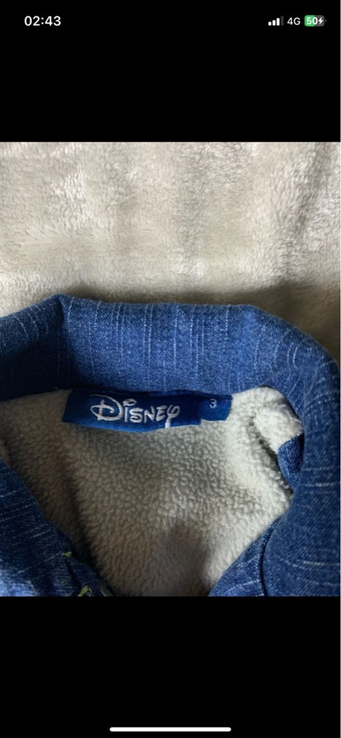 Veste en jean Winnie L’ourson chaude enfant fille - photo numéro 2