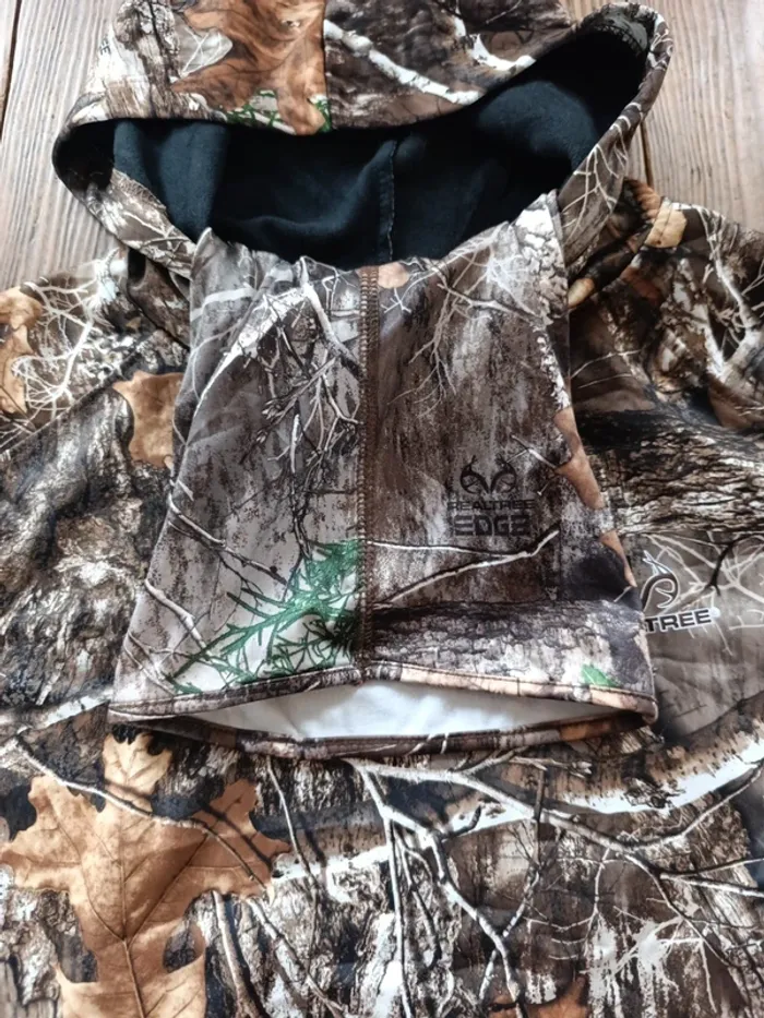Sweat à capuche Realtree edge camo thermique - photo numéro 7