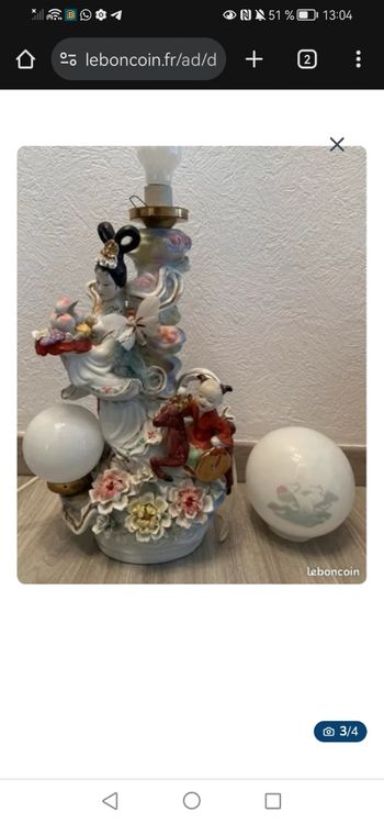 Lampe chinoise