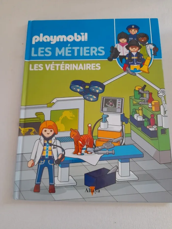 Livre Playmobil Les Métiers