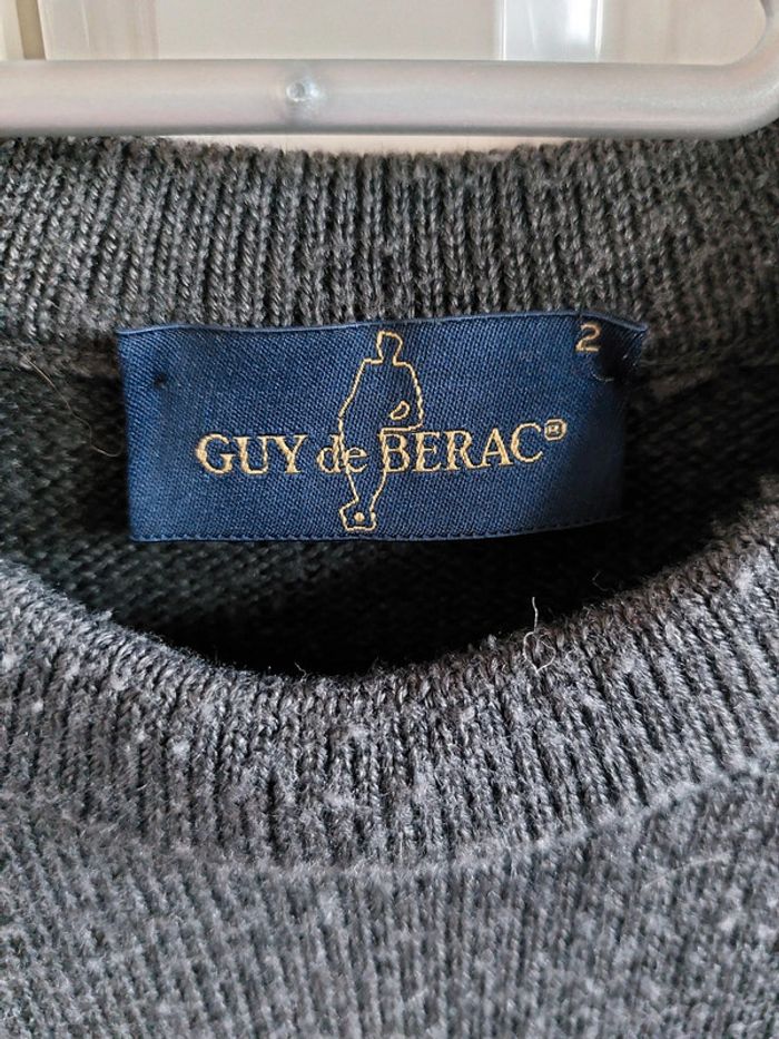 Pull gris guy de berac - photo numéro 2