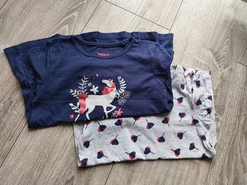 Lot de 2 t-shirt a manches longues