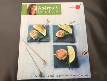 Livre Apéros et bouchées