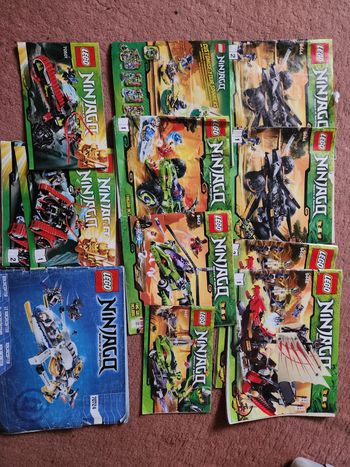lot de véhicules lego ninjago