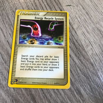 Energy Recycle System