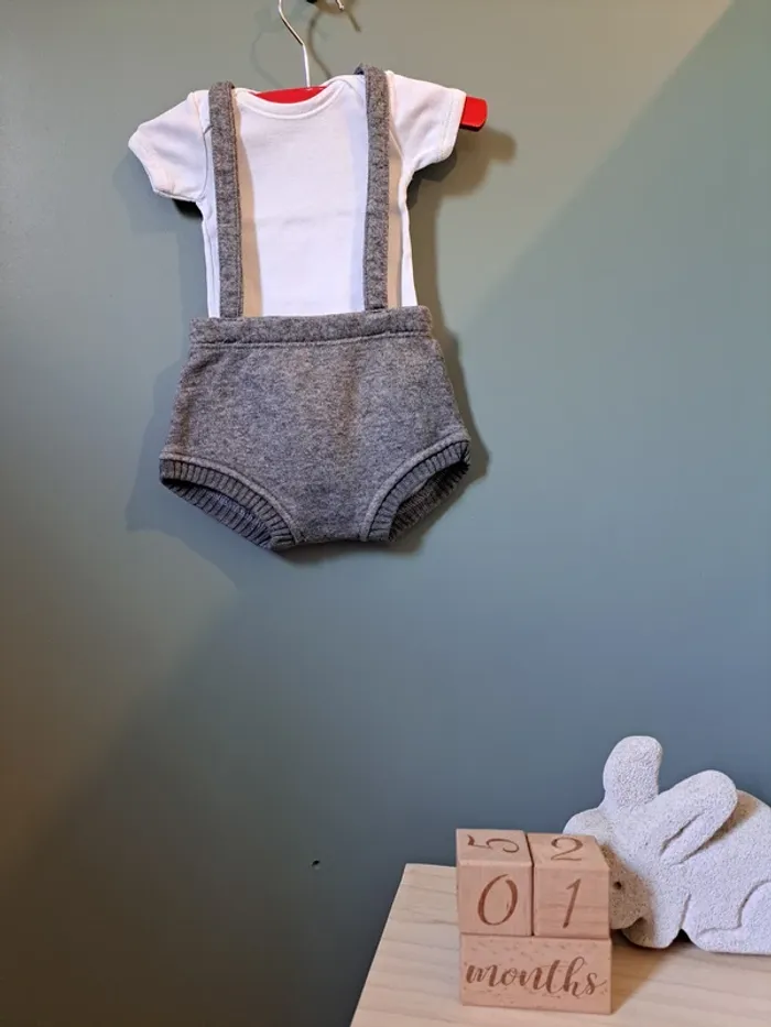 Ensemble garçon - Petit Bateau - 1 mois