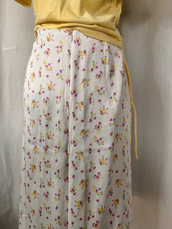 Jupe Saia rock Skirt falda Gonna Rok woman mujer dress été fleuri fluide vintage printemps fleurs - photo numéro 3