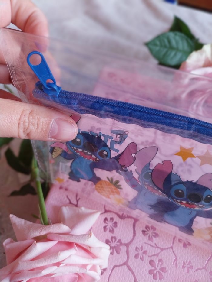 Trousse stitch bleu - photo numéro 4