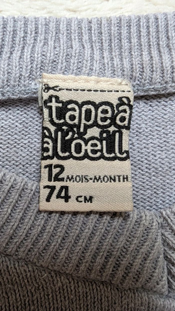 Pull léger 12 mois - photo numéro 3