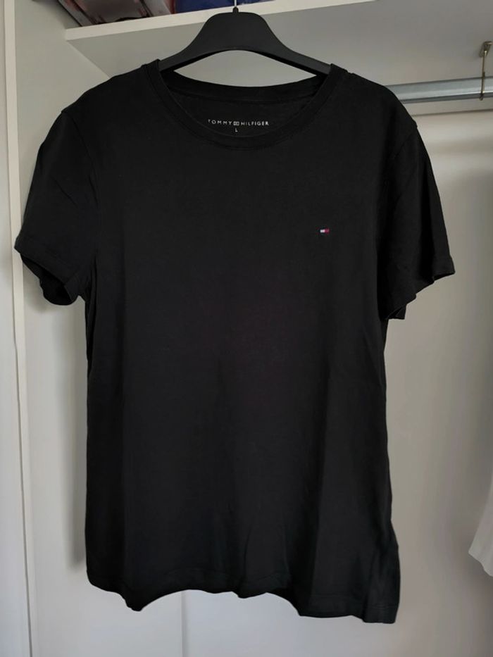 Lot de 3 t-shirts femme Tommy Hilfiger - Taille L - photo numéro 2