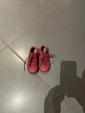 Bottines - Kickers - Nubuk - Rose, bleu turquoise, jaune & rouge - 23