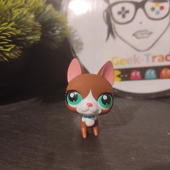 Littlest Petshop Pet Shop LPS dog chien boston terrier 3274 #geektradelpschien